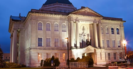 Historic Courthouse in Lebanon, Indiana